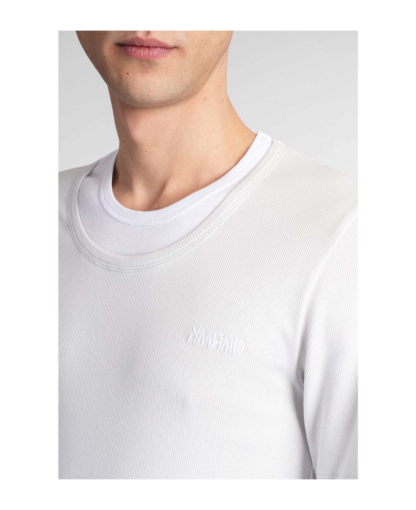 Magliano T-shirt In Grey Cotton - grey