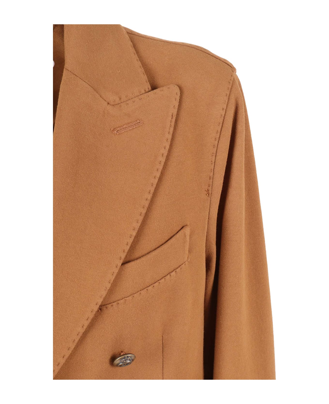 Circolo 1901 Double Breasted L.f. - BROWN