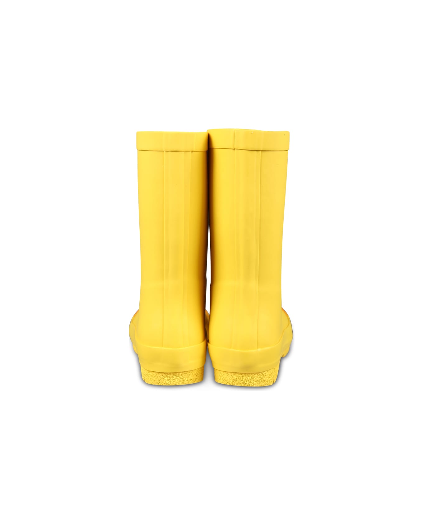 Stella McCartney Kids Yellow Rain Boots For Boy With Rooster - Yellow