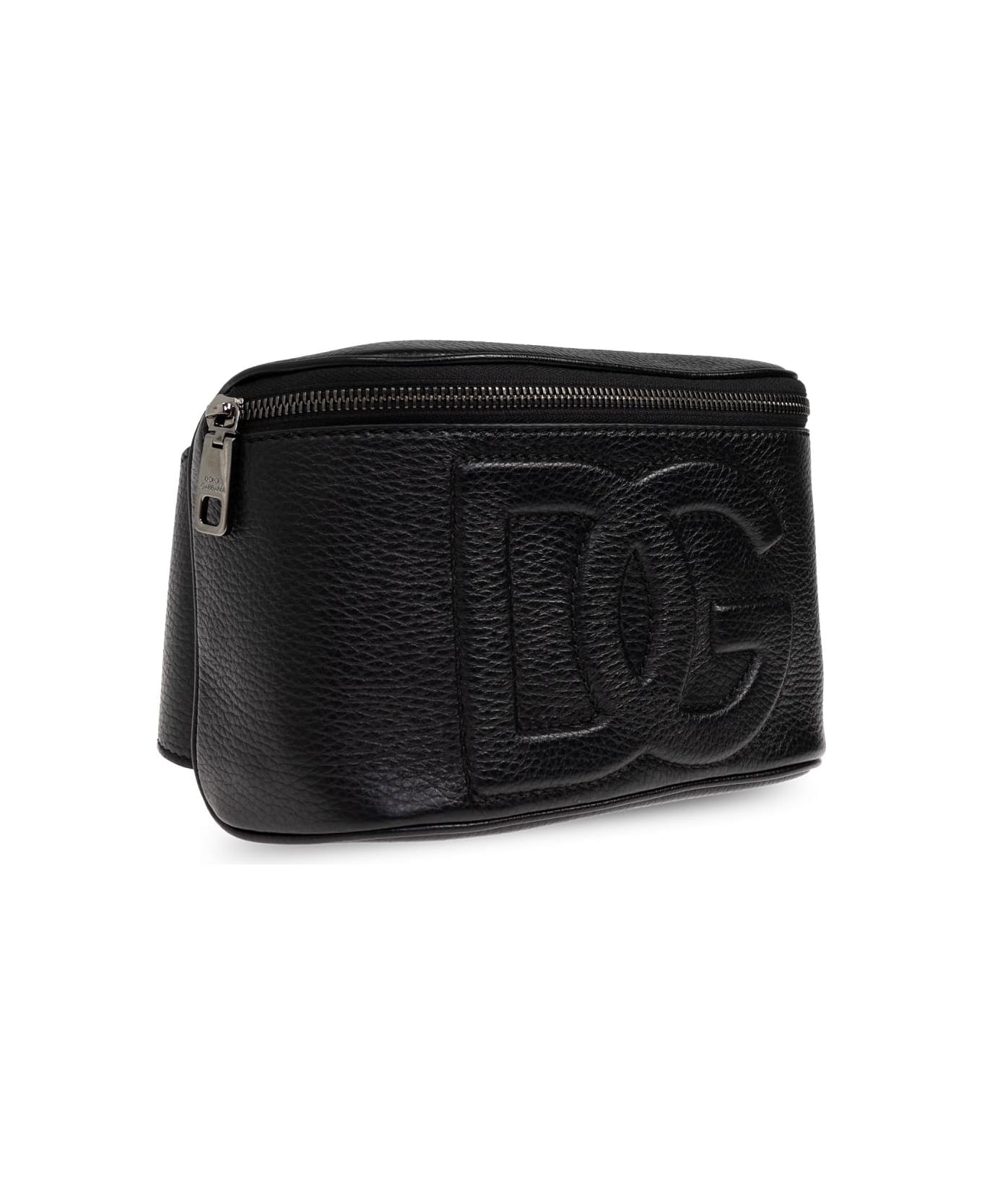 Dolce 
Gabbana Leather Belt Bag - Black