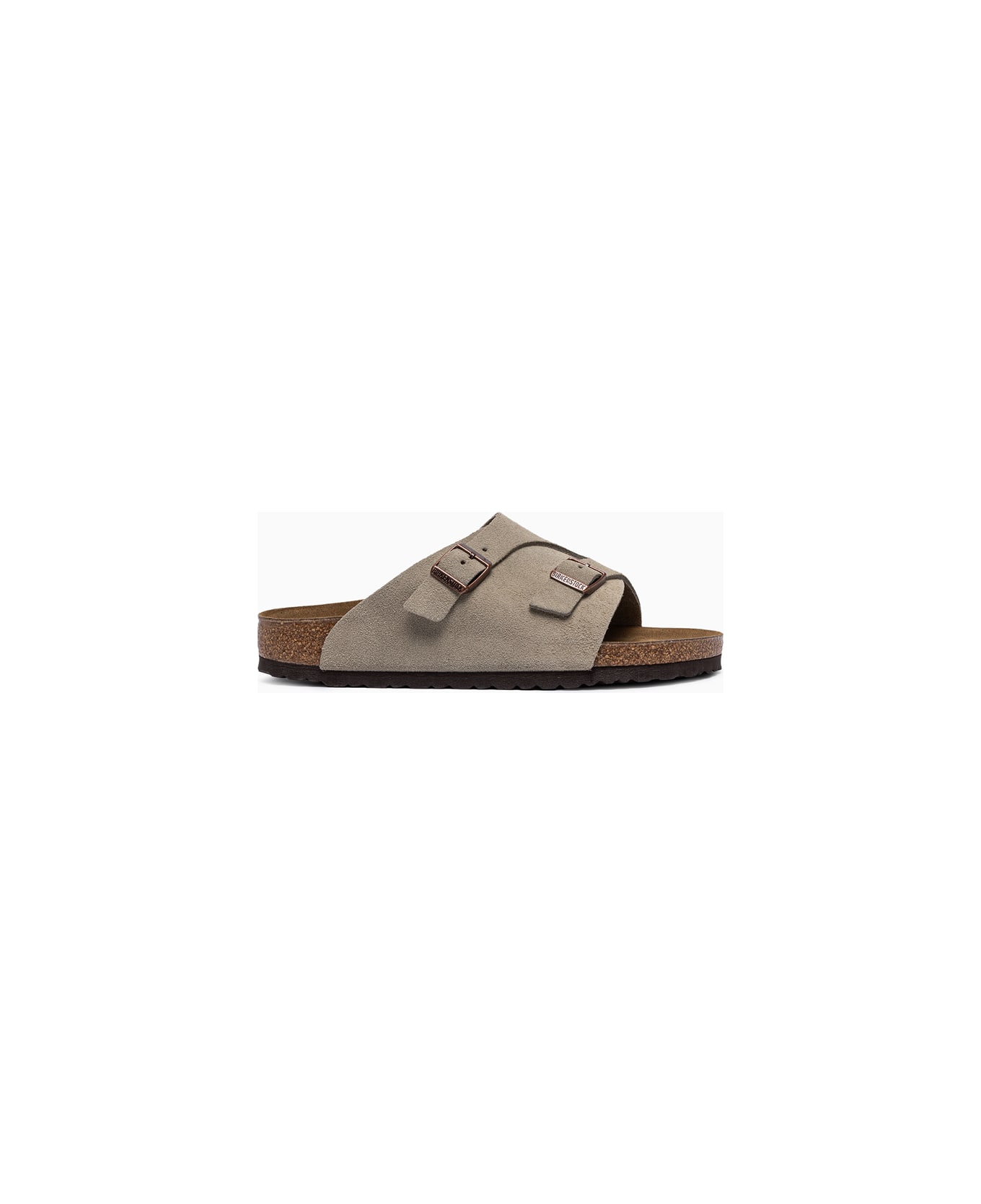 Birkenstock Zurich Suede Sandals - Grey
