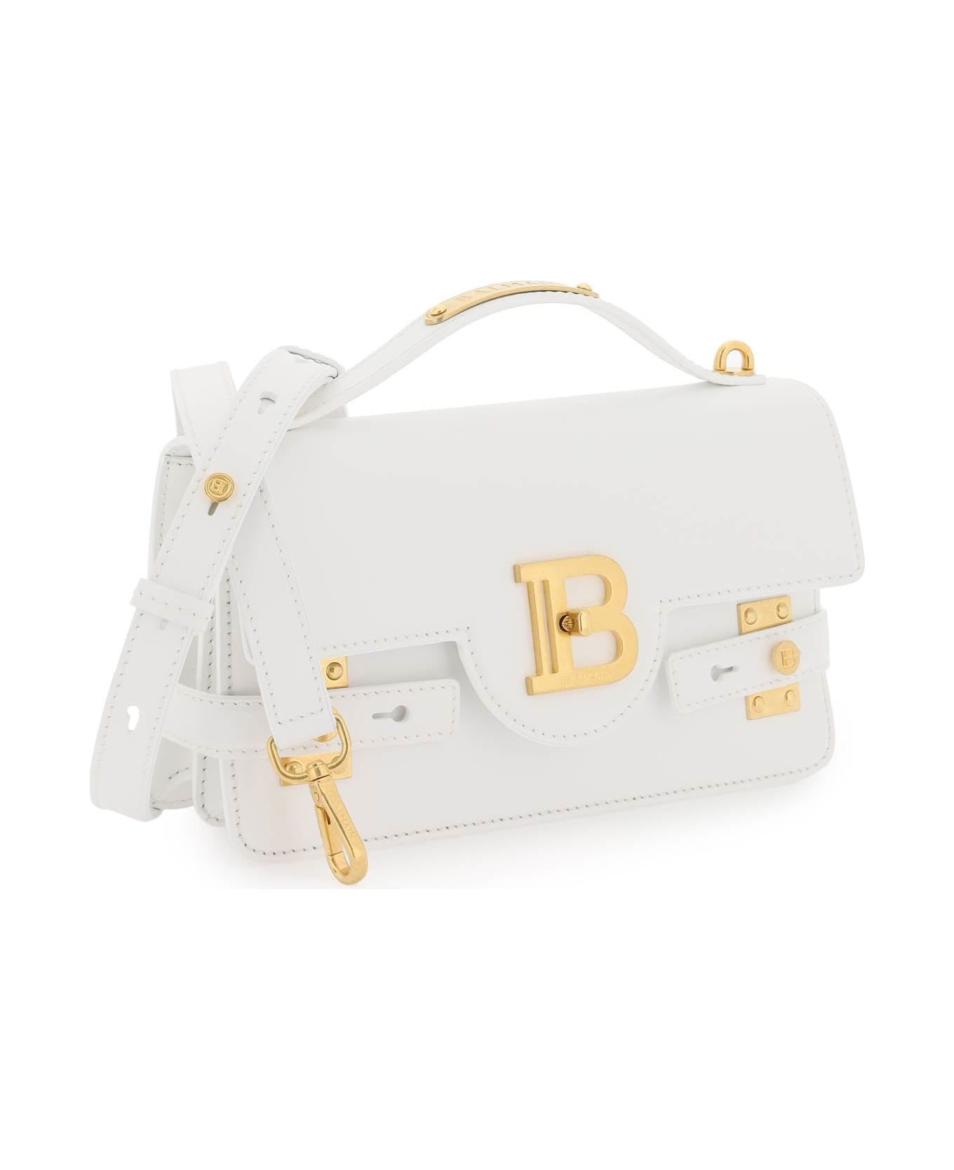 Balmain B-buzz Handbag - BLANC (White)