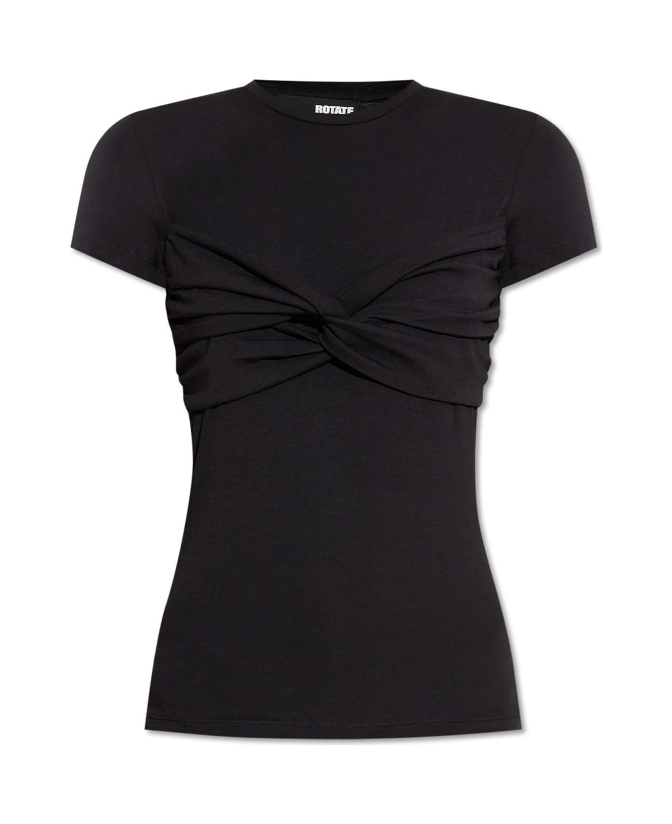 Charlott Rotate Woven T-shirt - NEUTRALS