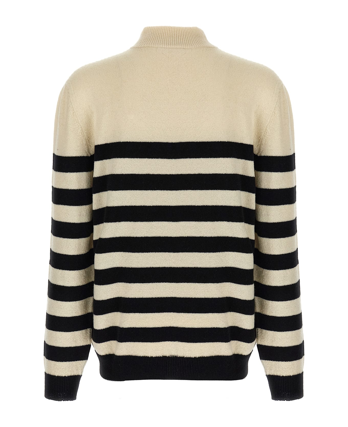 Balmain 
marinière
 Sweater - White/Black