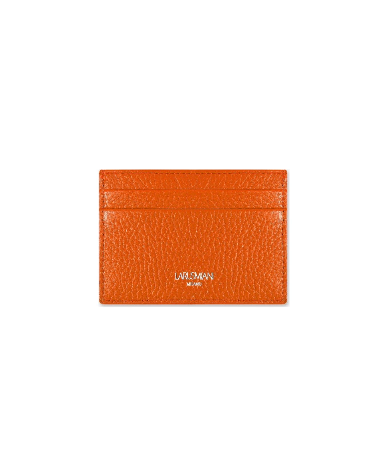 Larusmiani Card Holder 'yield' Wallet - Orange