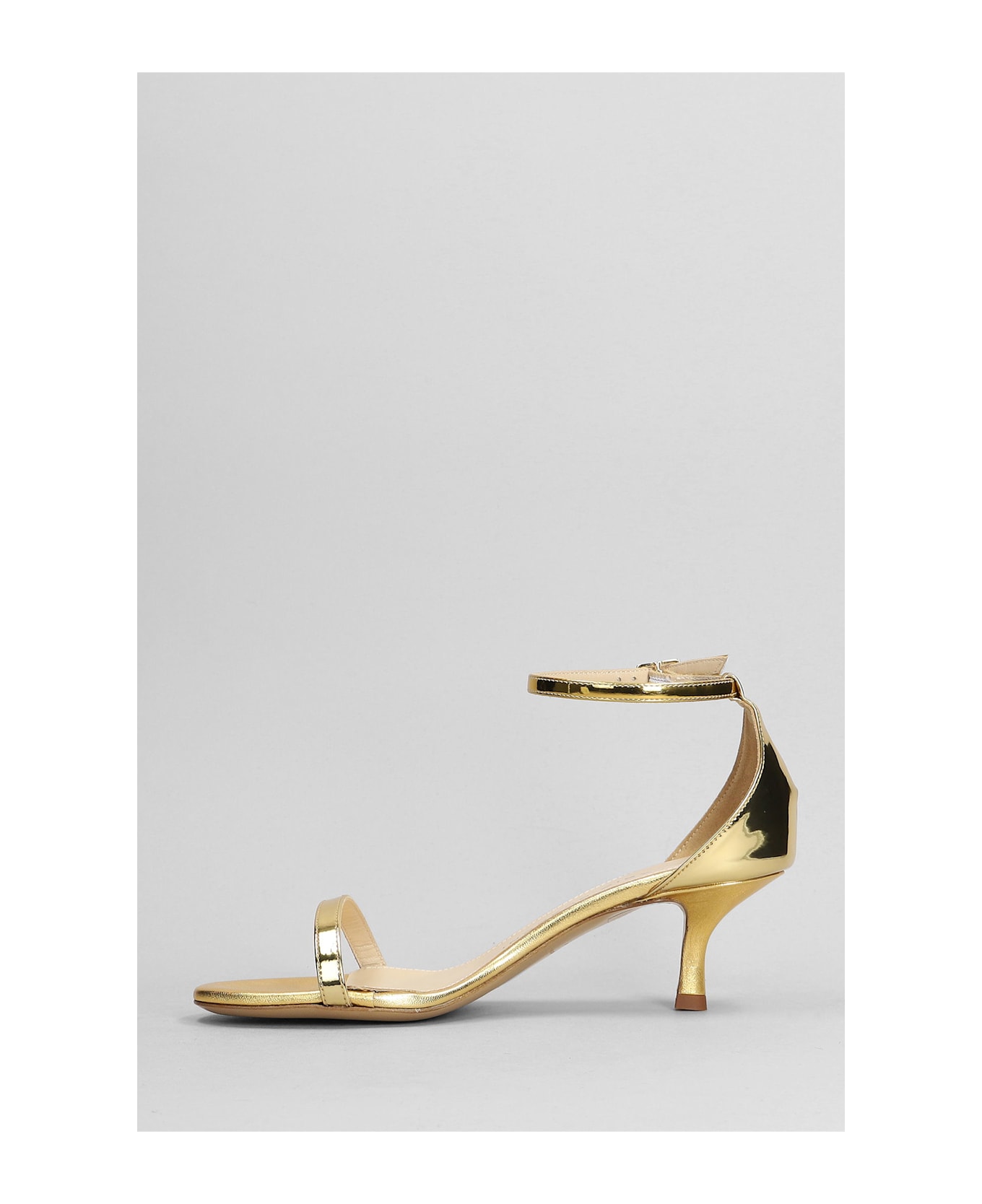 Fabio Rusconi Sandals In Gold Leather - gold