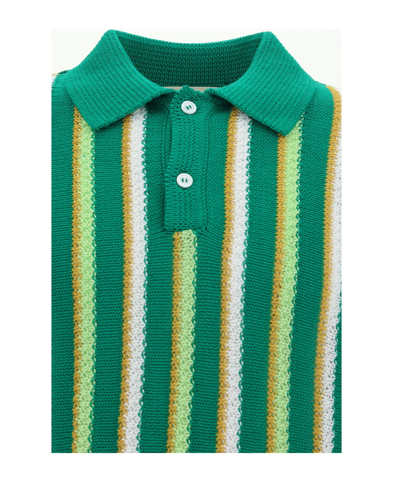 Marni Polo Shirt - Sea Green ニットウェア