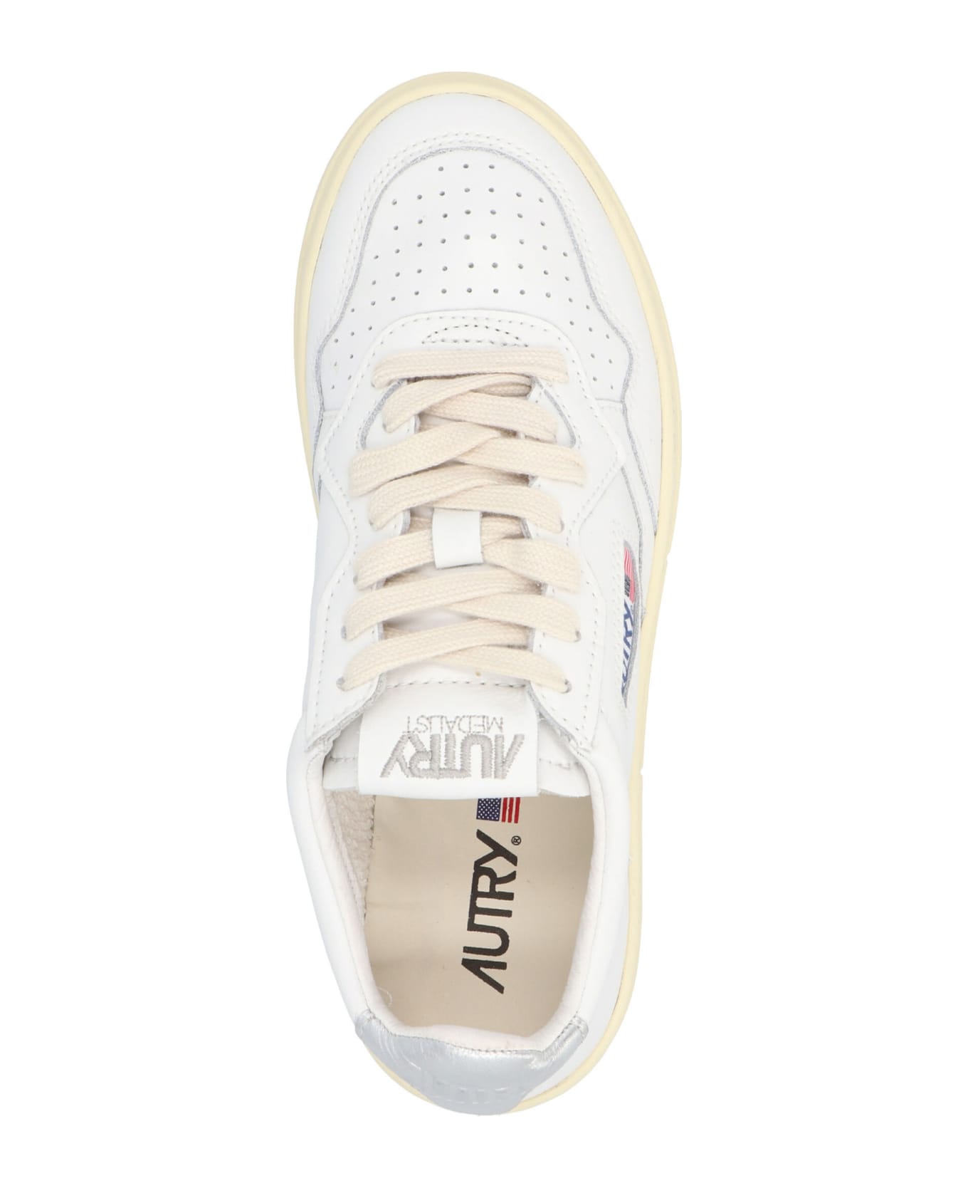 Autry 'autry 01' Sneakers - Silver