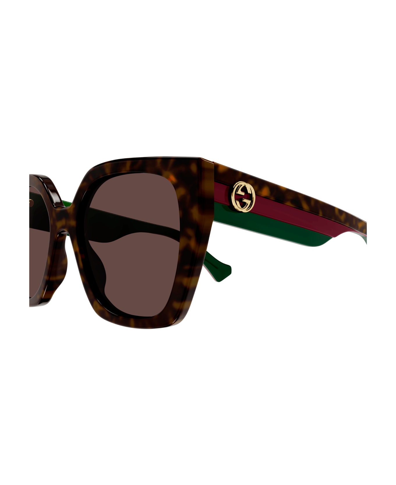 Gucci Eyewear GG1300S Sunglasses - Havana Havana Brown