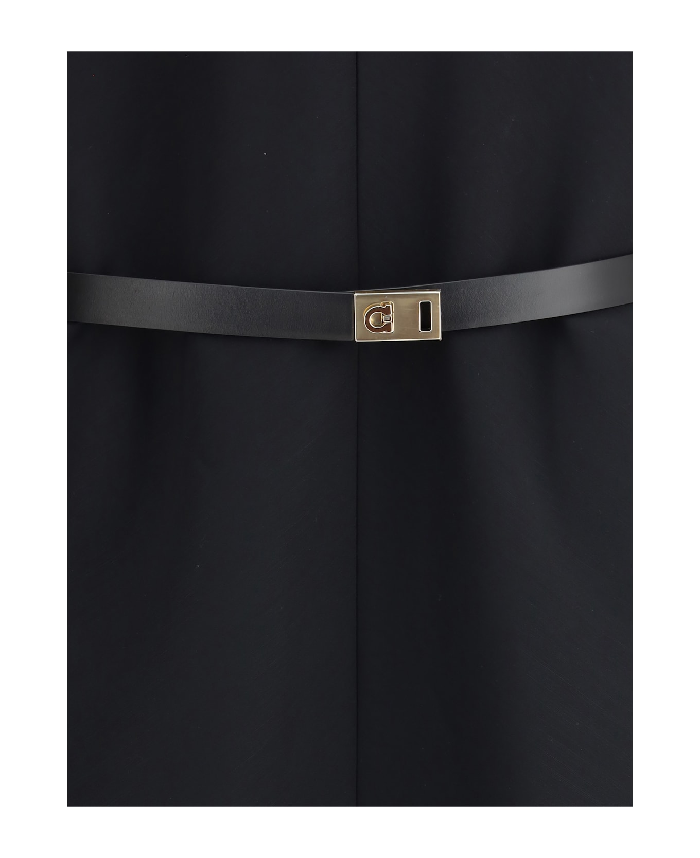 Ferragamo Belted Midi Dress