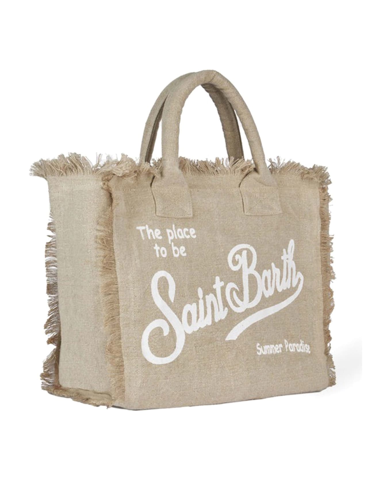 MC2 Saint Barth Linen Vanity Tote Bag