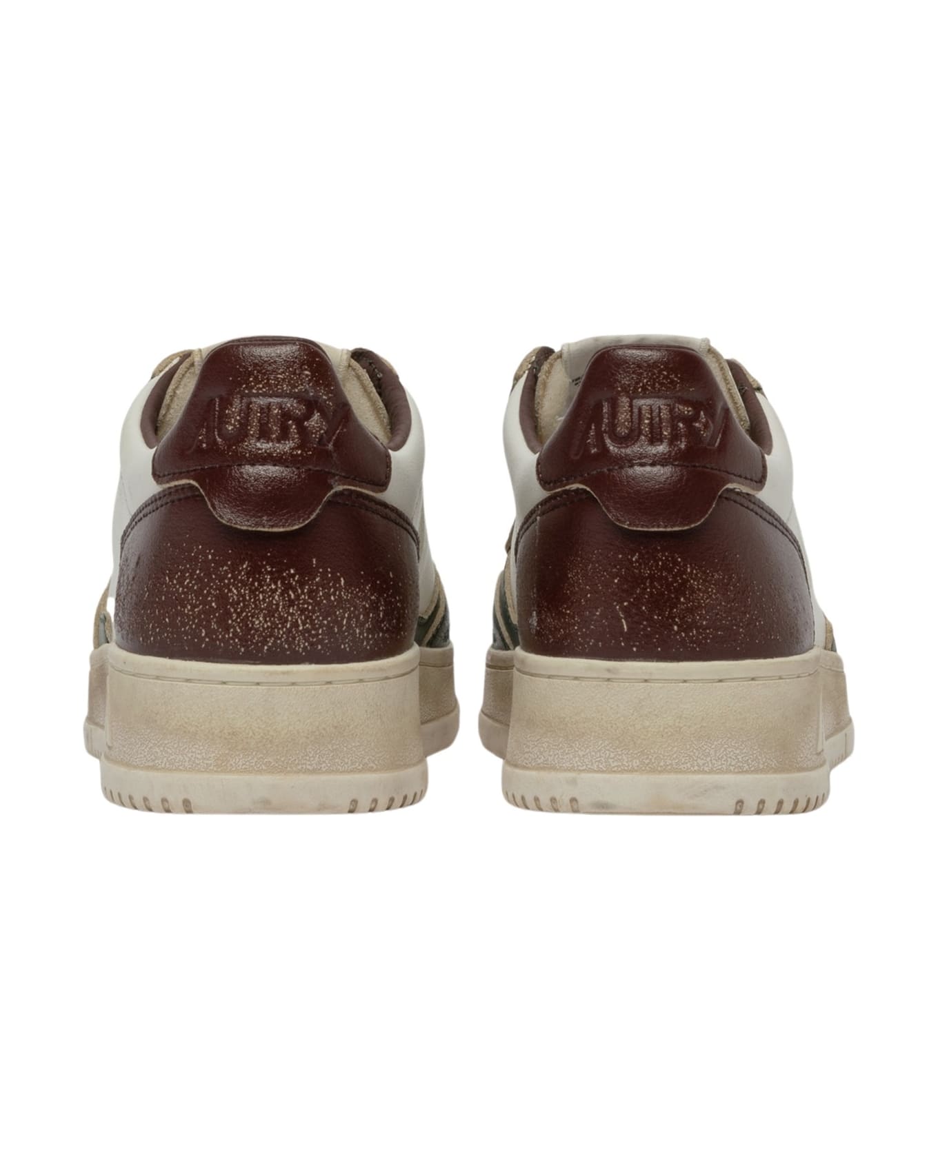 Autry Supvint Lowleat Leat Wht Pine Rum - Wht Pine Rum