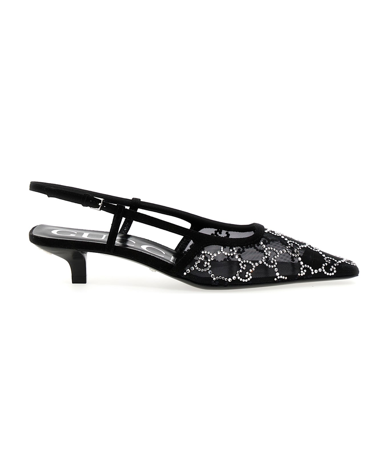 Gucci 
gg
 Slingbacks - Black