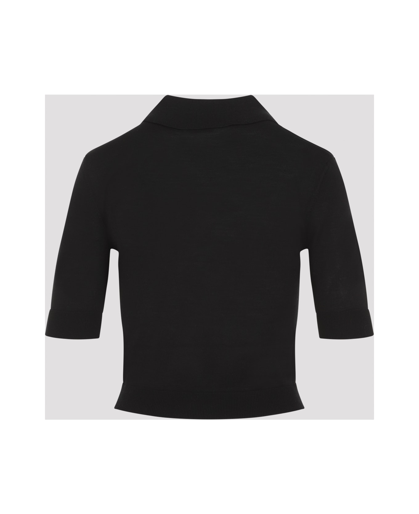 Saint Laurent Knit Polo - Noir