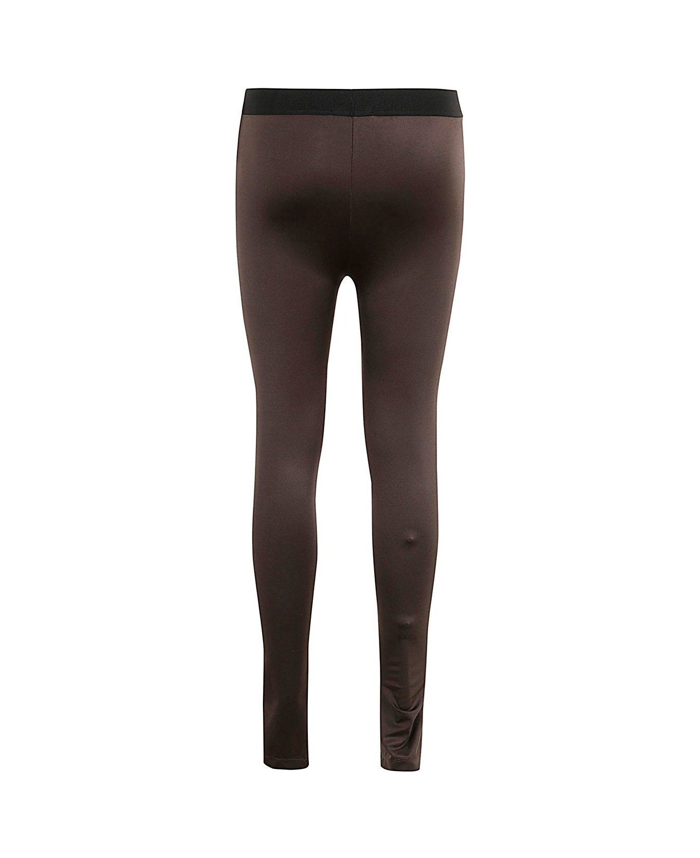 Tom Ford Lustrous Jersey Signature Leggings - Darkest Brown