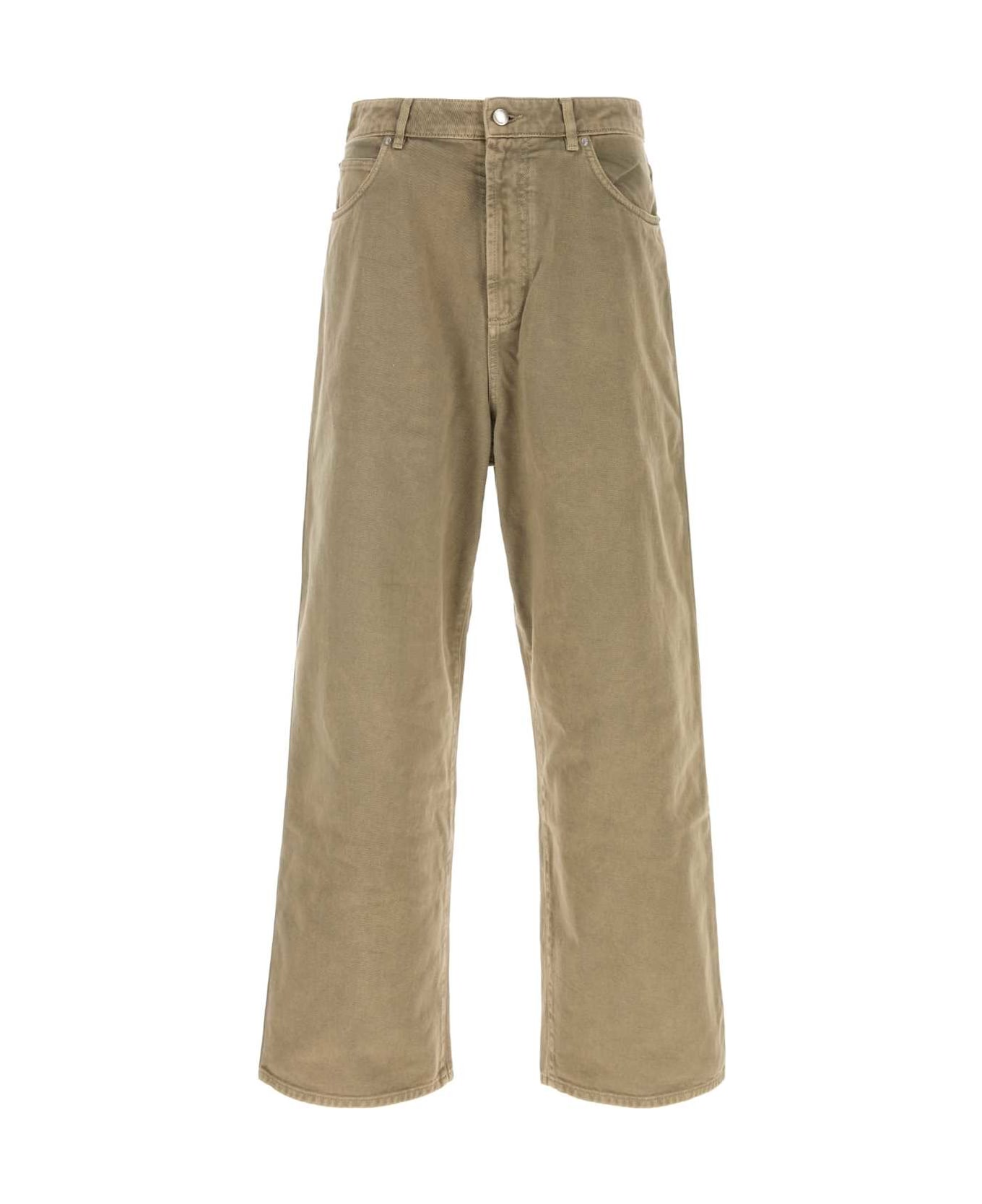 1989 Studio Army Green Denim Chicago Jeans - LIGHT BROWN