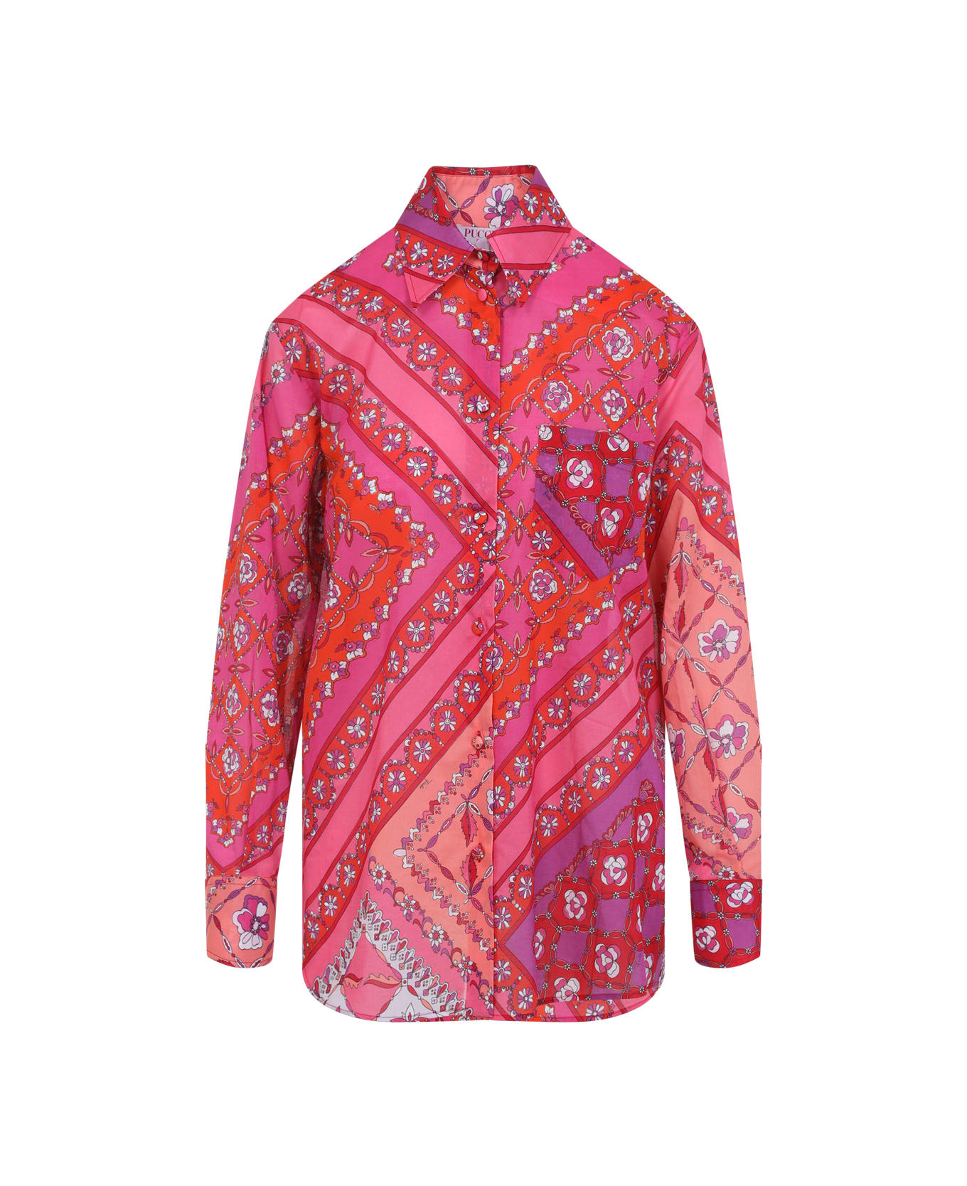 Pucci Shirt - Corallo Fuxia