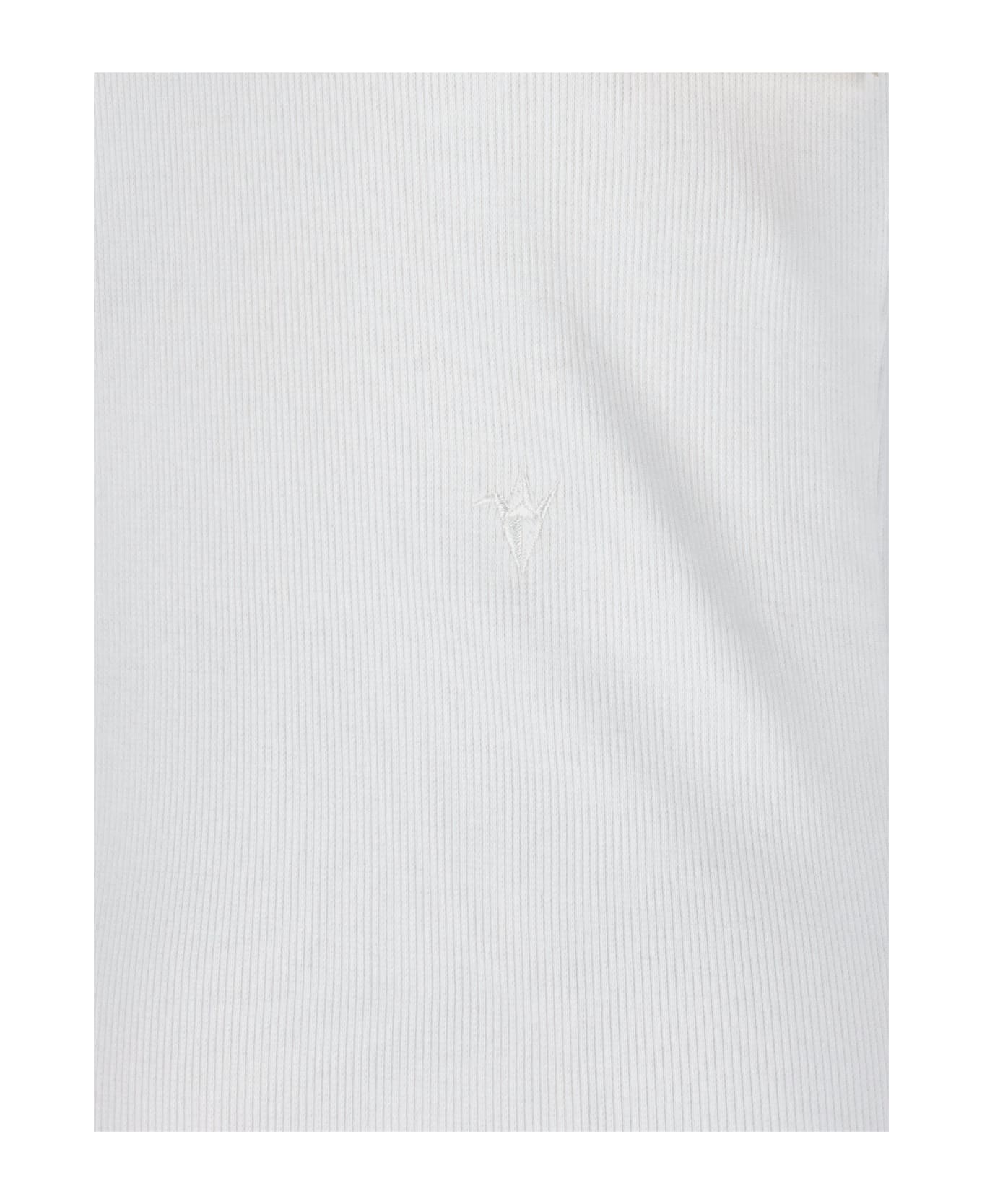 Setchu Logo Mini Dress - White