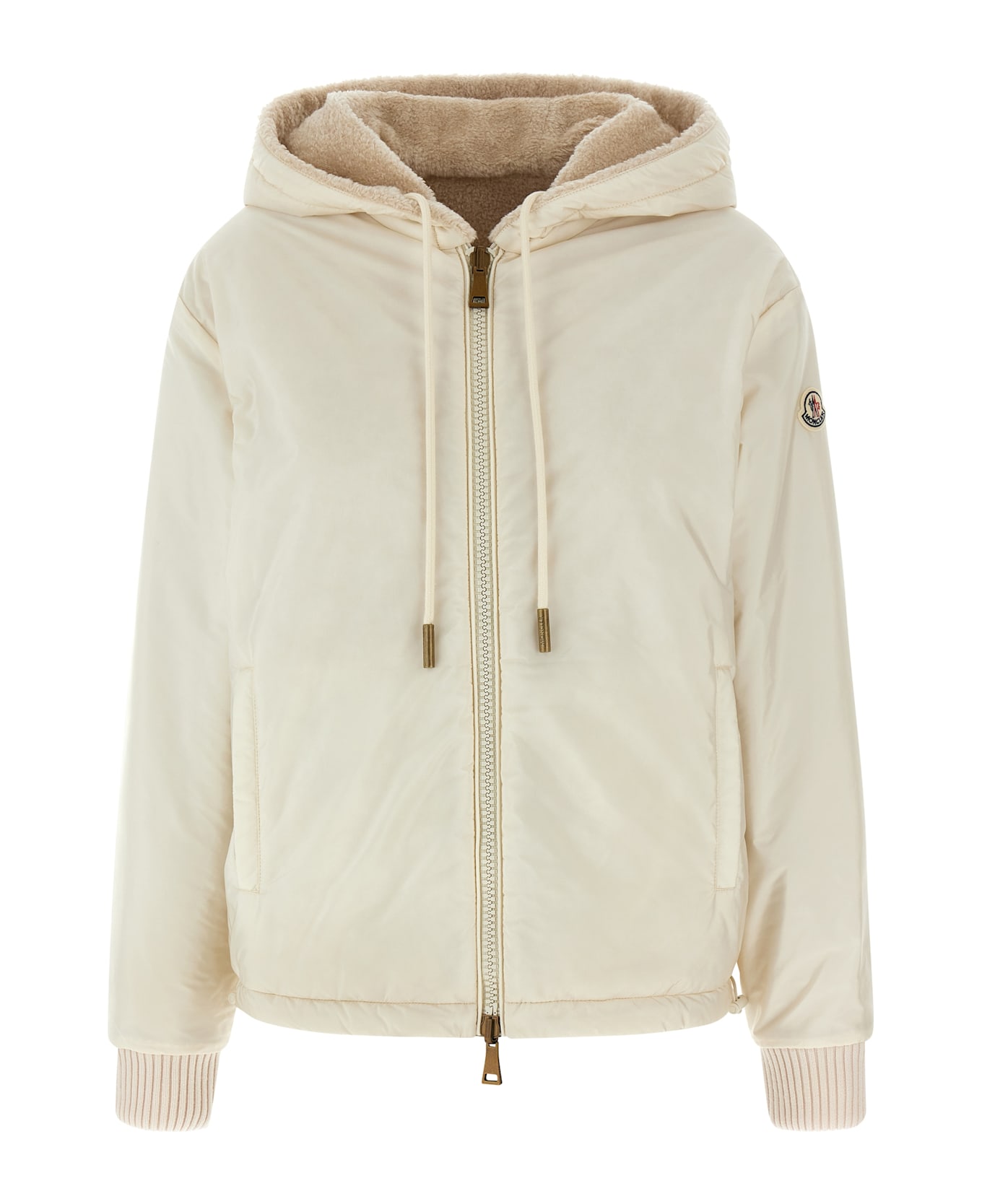 Moncler Reversible Hoodie - Beige