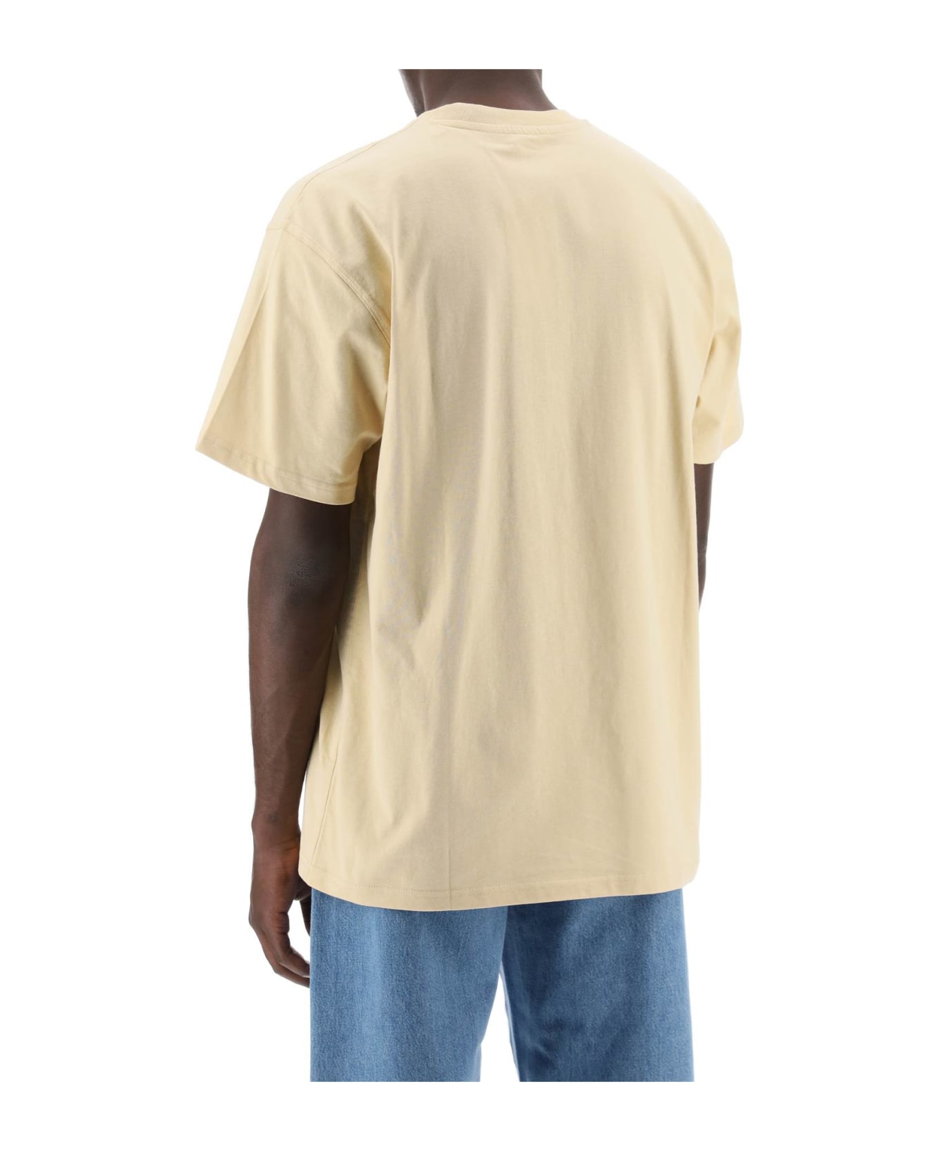 Carhartt WIP American Script T-shirt - Beige