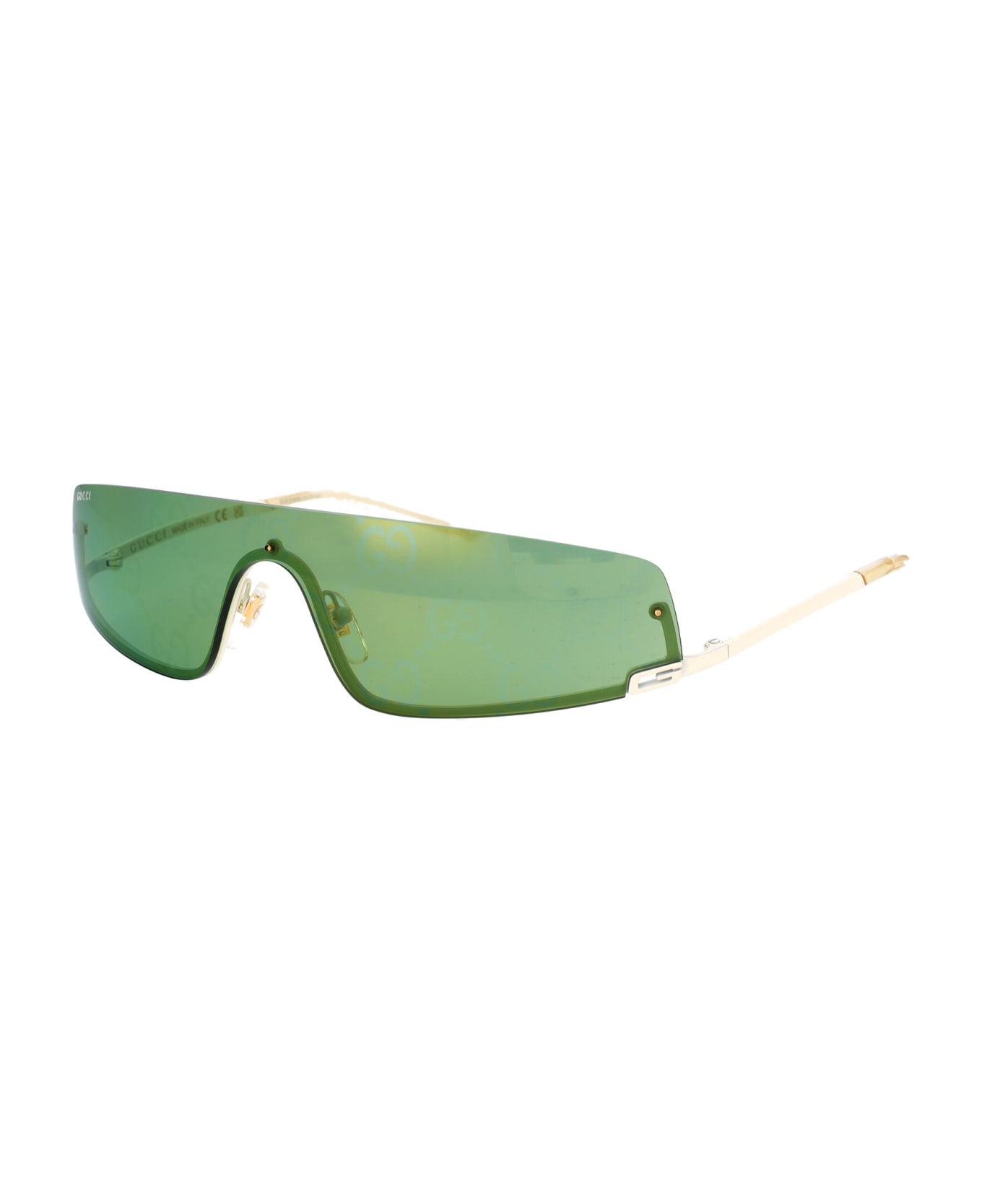 Gucci Eyewear Gg1561s Sunglasses - 003 IVORY IVORY GREEN
