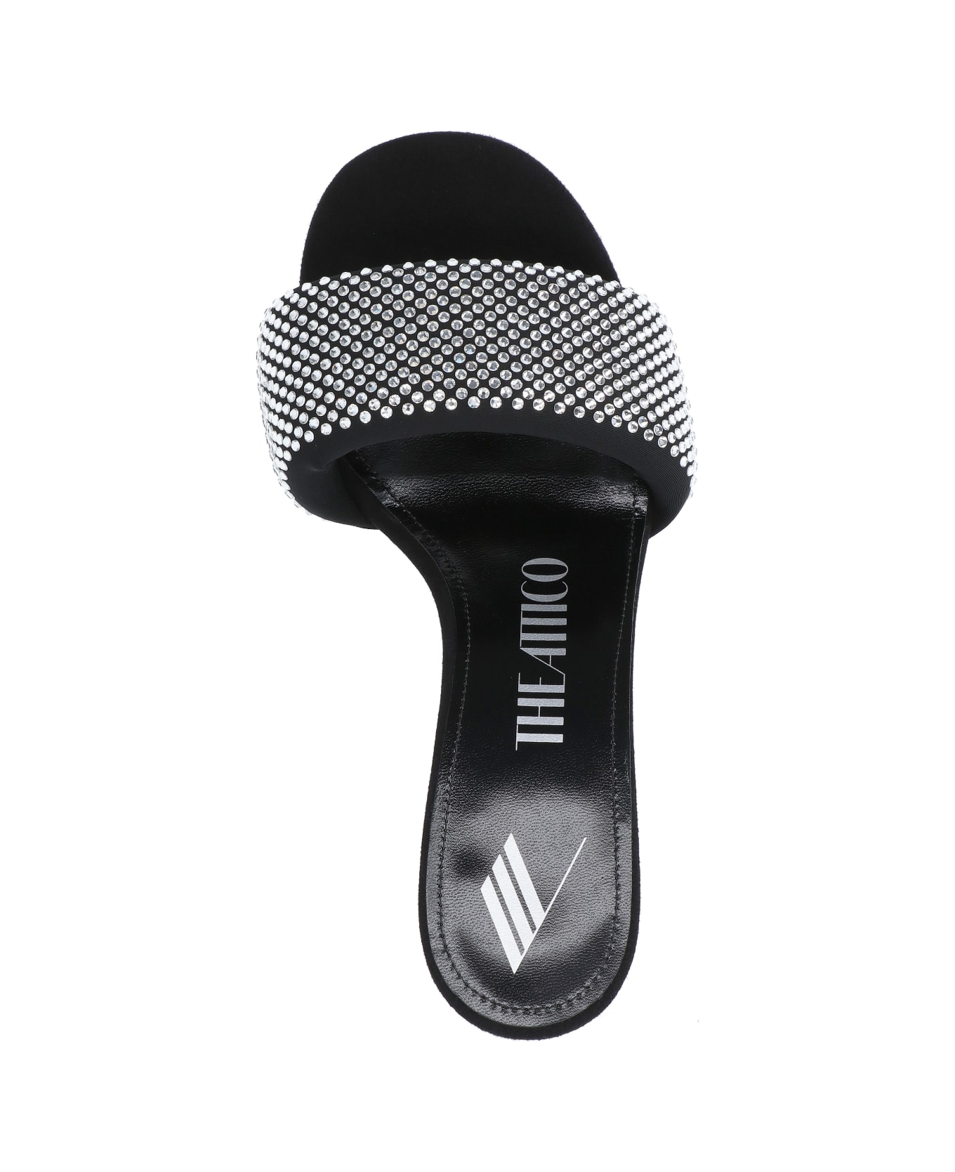 The Attico Rem Sandals - Silver