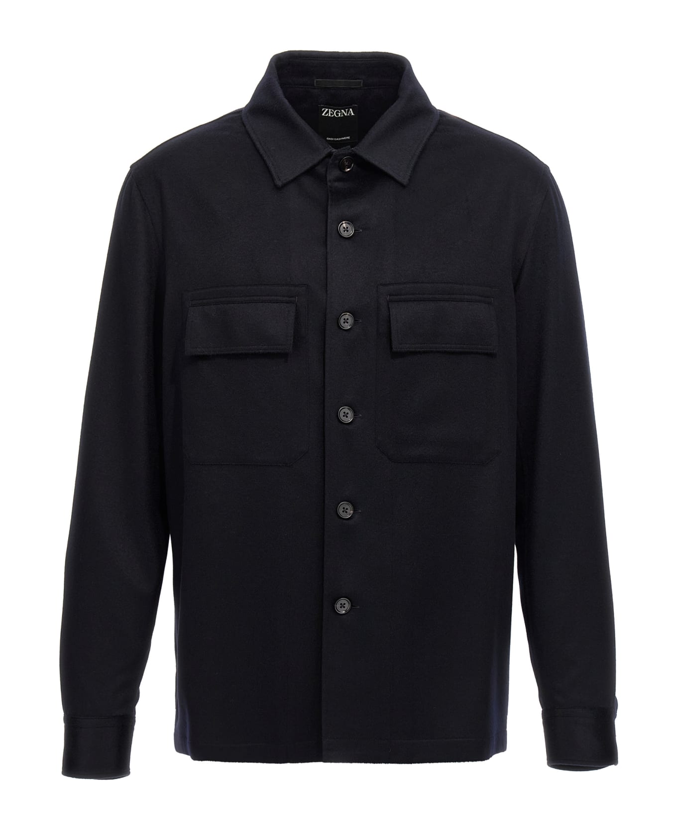 Zegna Cashmere Shirt - Blue