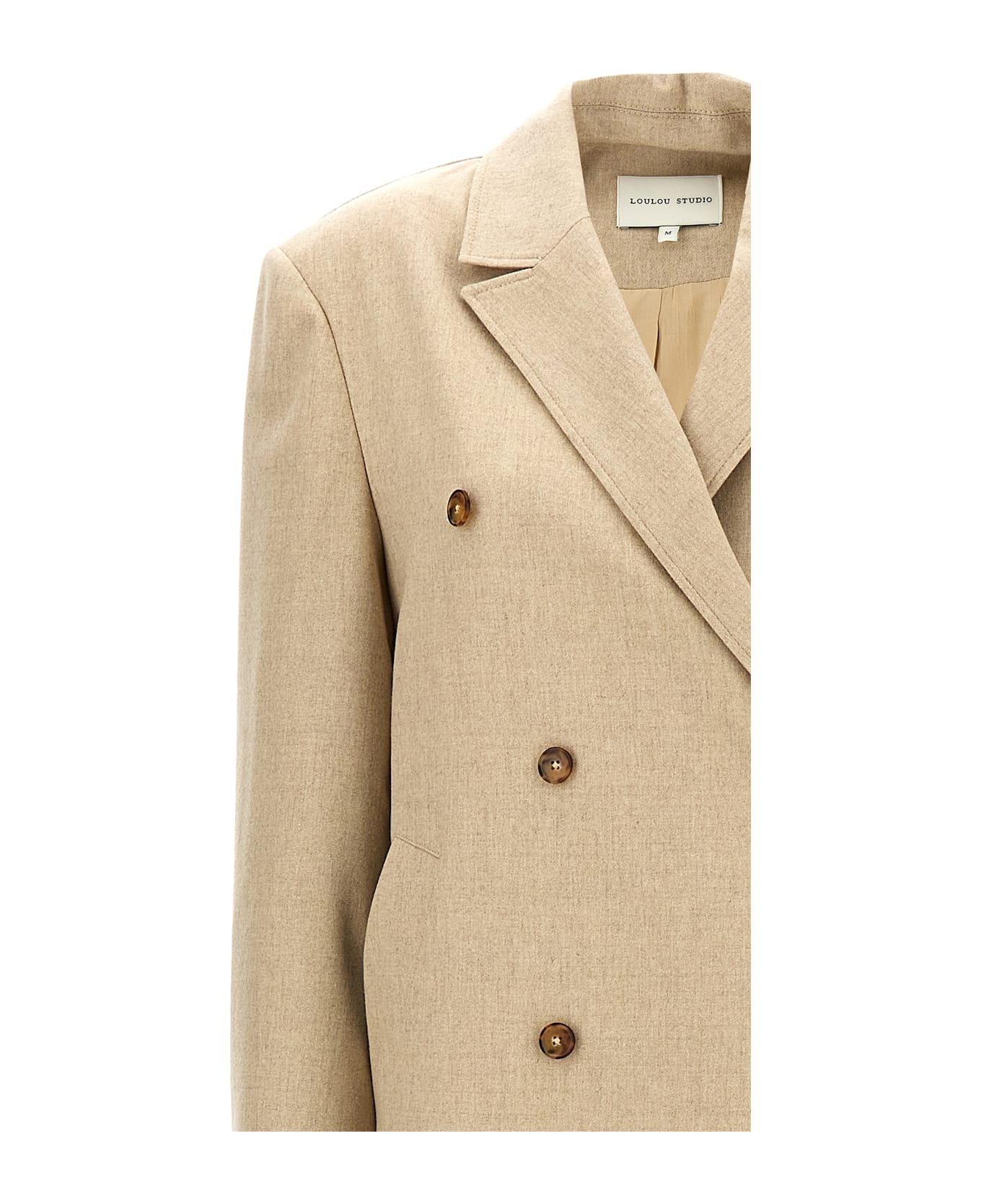 Loulou Studio 'zeno' Coat - Beige