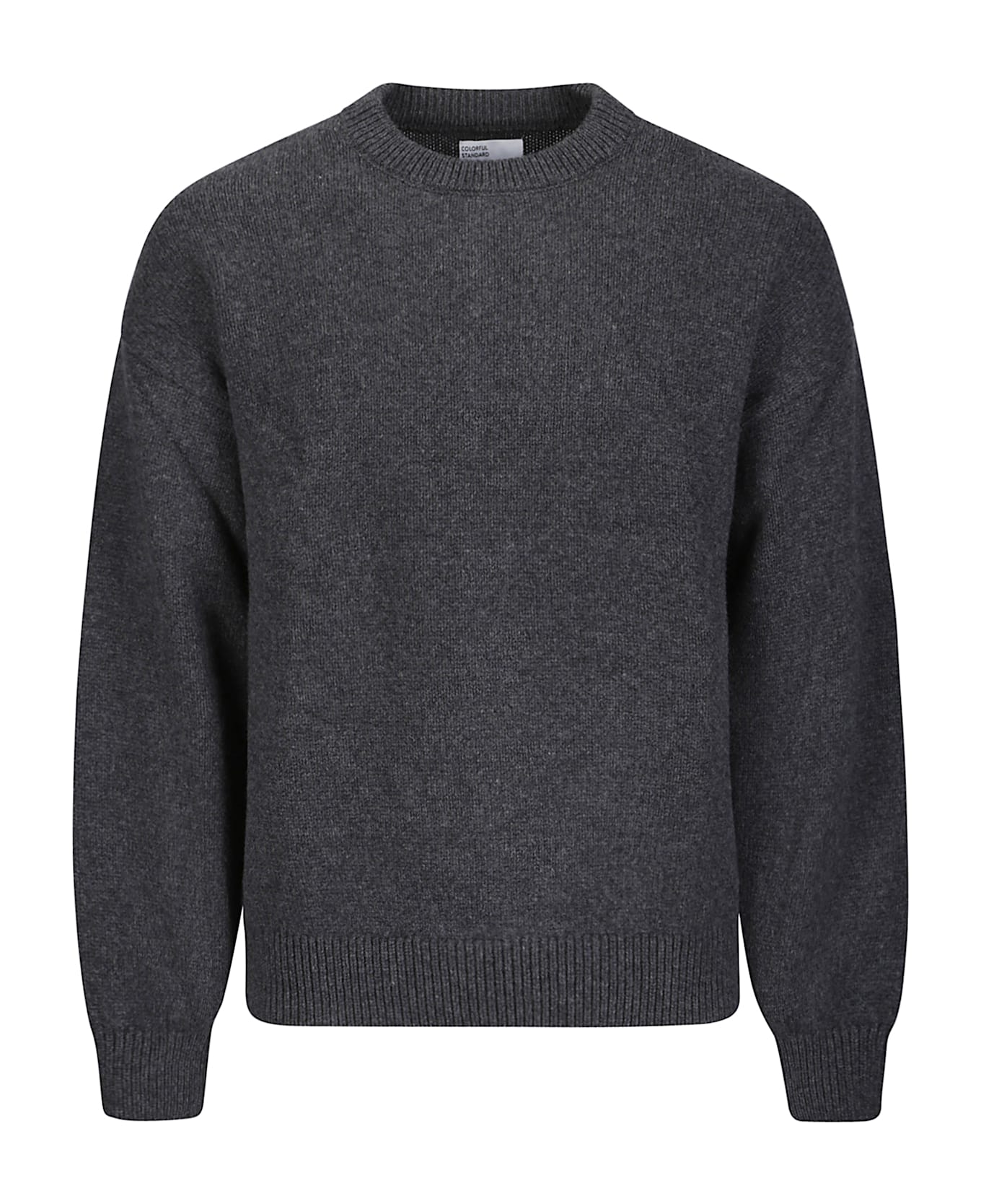 Colorful Standard Oversized Merino Wool Crew - LAVA GREY