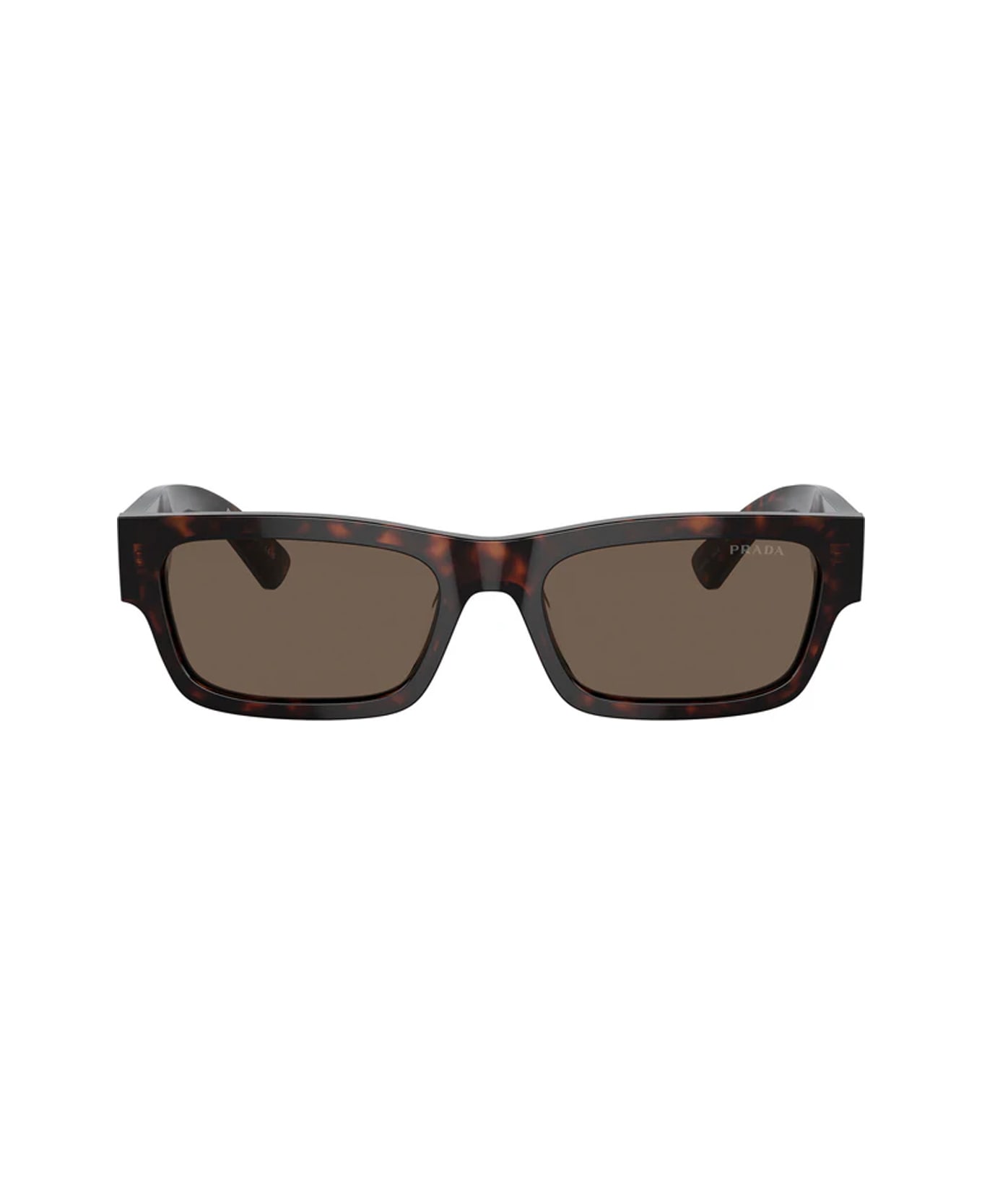 Prada Eyewear Pra03s 17n08t Tartarugato Sunglasses - Marrone