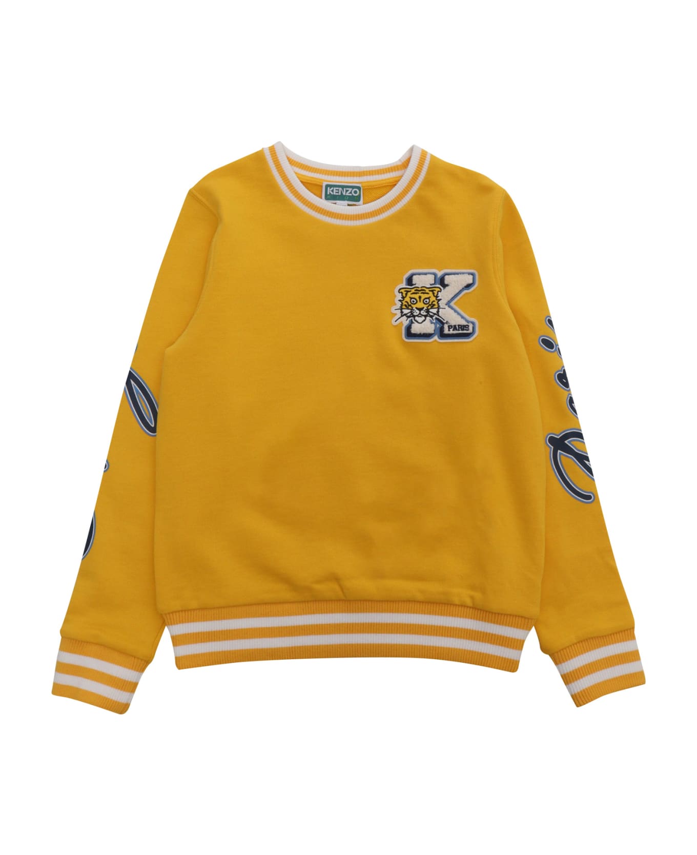 Kenzo Kids Yellow Sweater - YELLOW