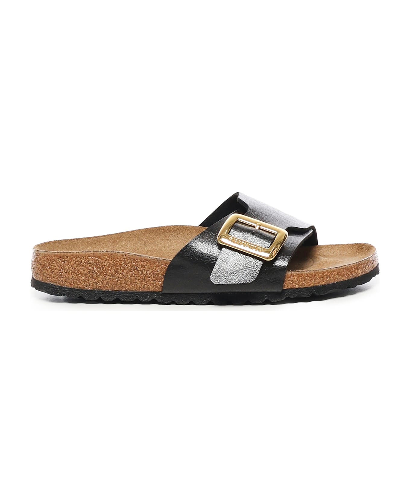 Birkenstock Catalina Cushion Buckle Sandals - Black