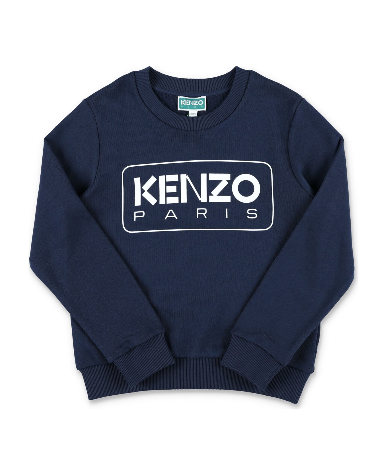 Kenzo Kids Logo Sweatshirt - NAVY ニットウェア＆スウェットシャツ