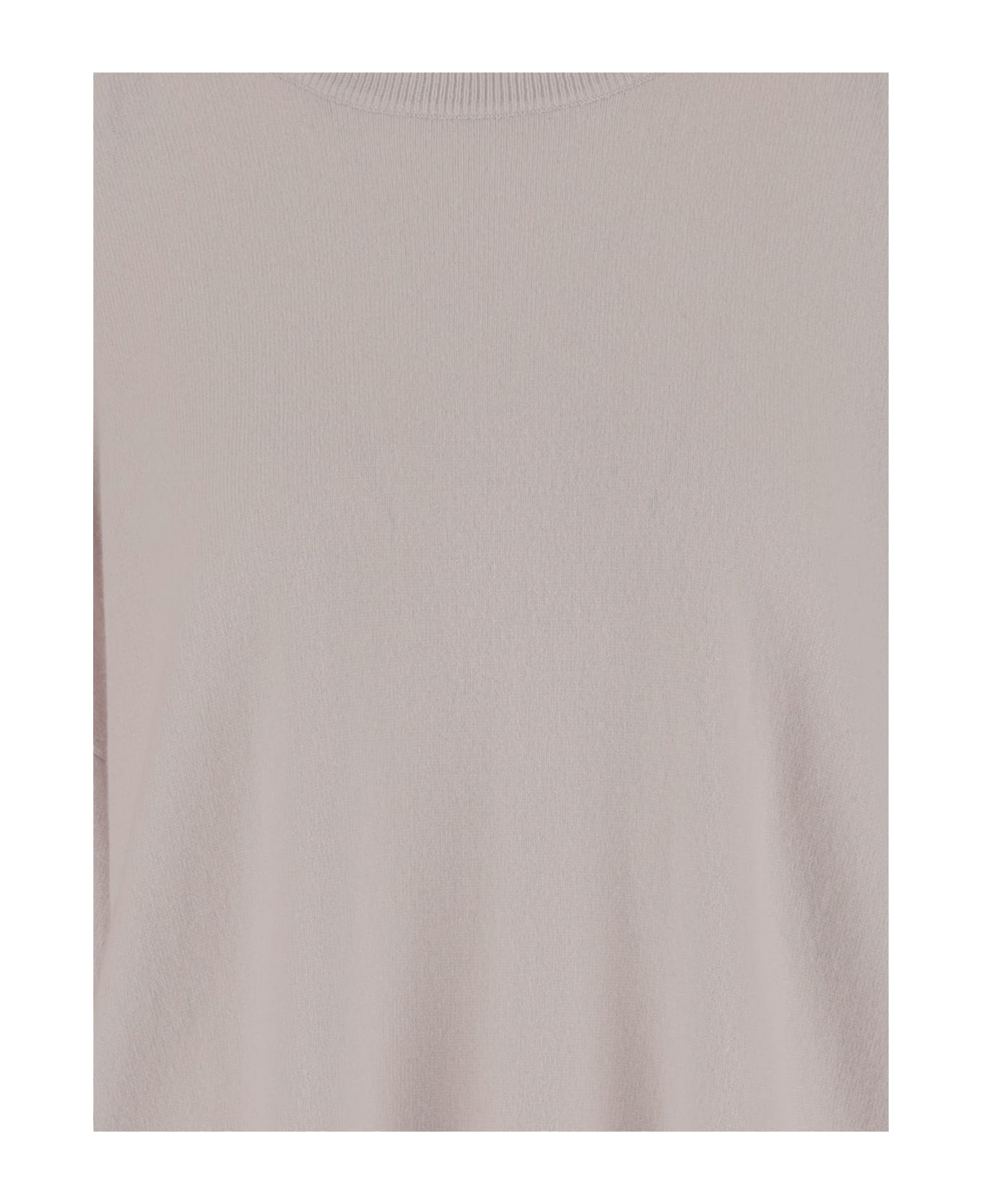 Allude Wool And Cashmere Sweater - Grey