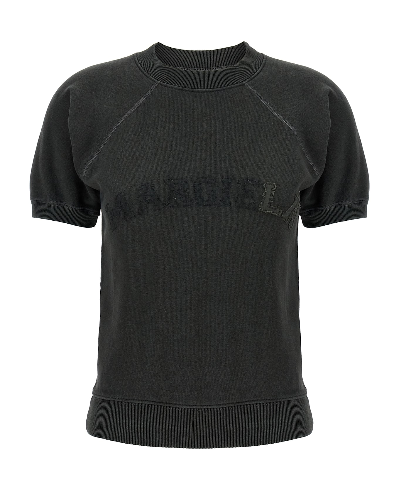 Maison Margiela Décortiqué Logo Sweatshirt - Gray