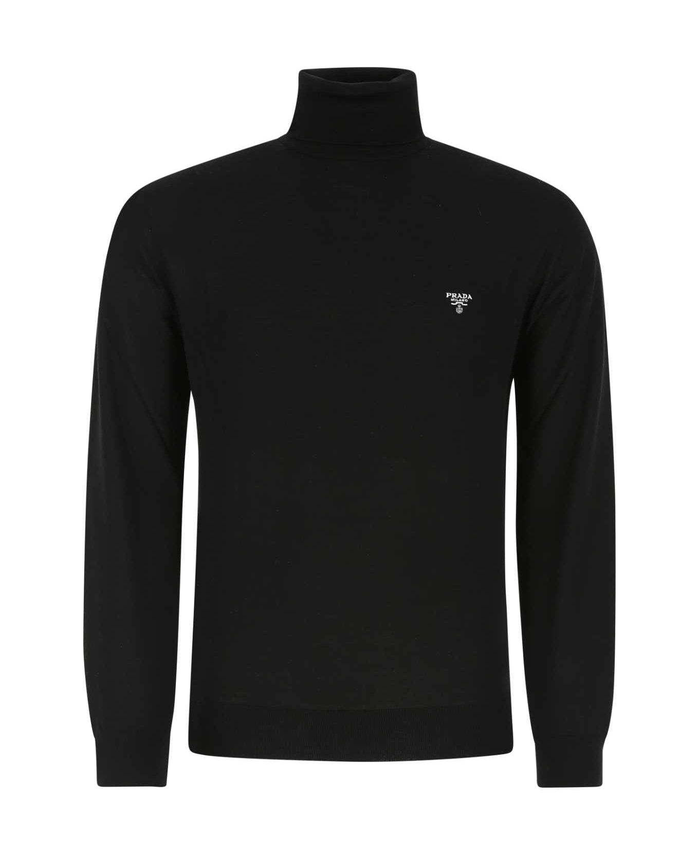 Prada Black Wool Sweater - F0002