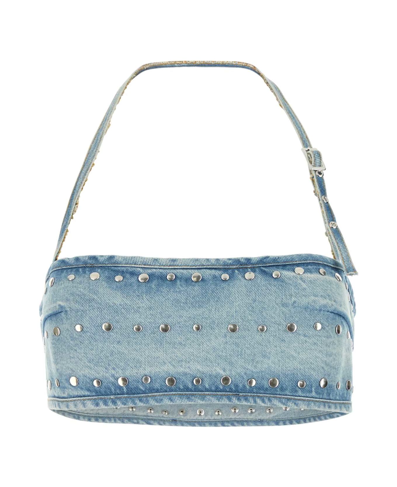 Gimaguas Denim Luna Crop-top - BLUE