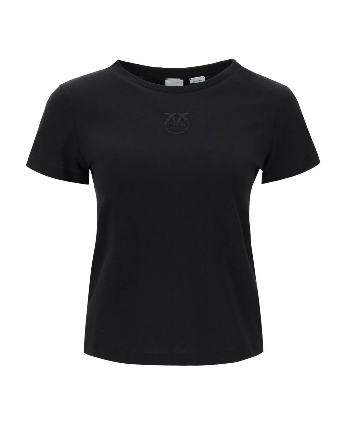 Pinko Bussolotto T-shirt - NERO LIMOUSINE