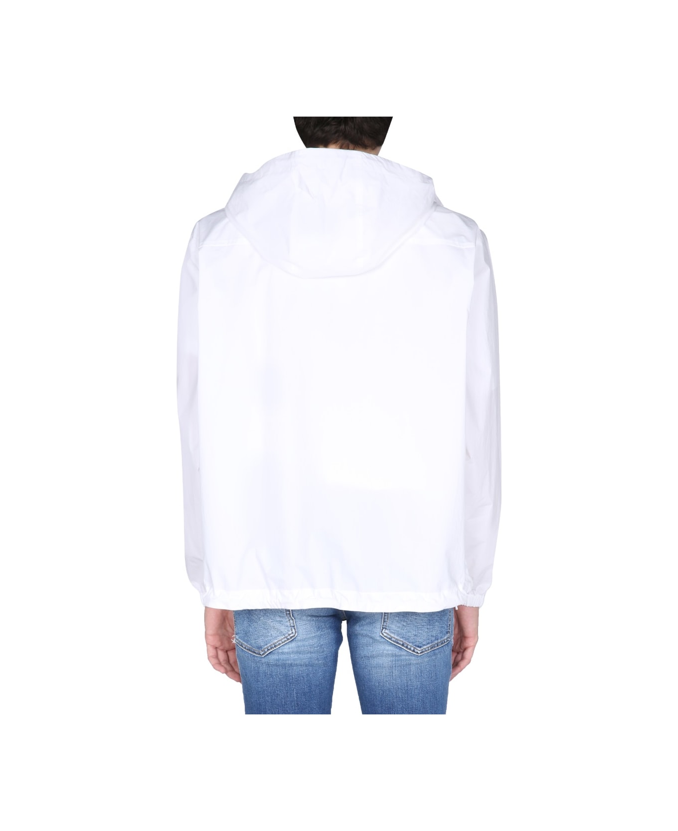 Dsquared2 Jacket With Logo Print - WHITE ジャケット