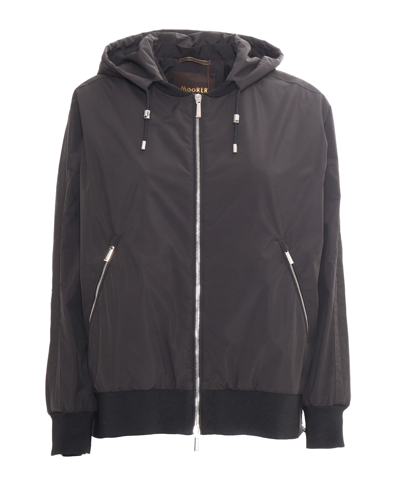 Moorer Ghenda-stp Jacket - BLACK