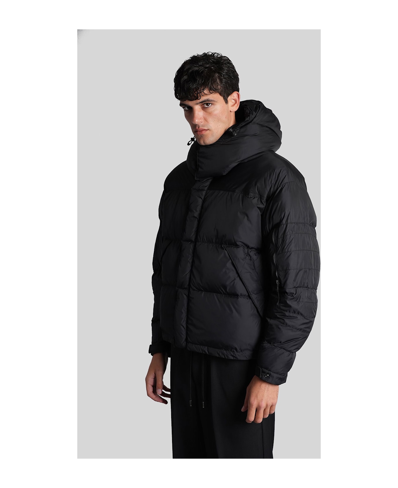 Aspesi Pinguino Puffer In Black Polyamide - black