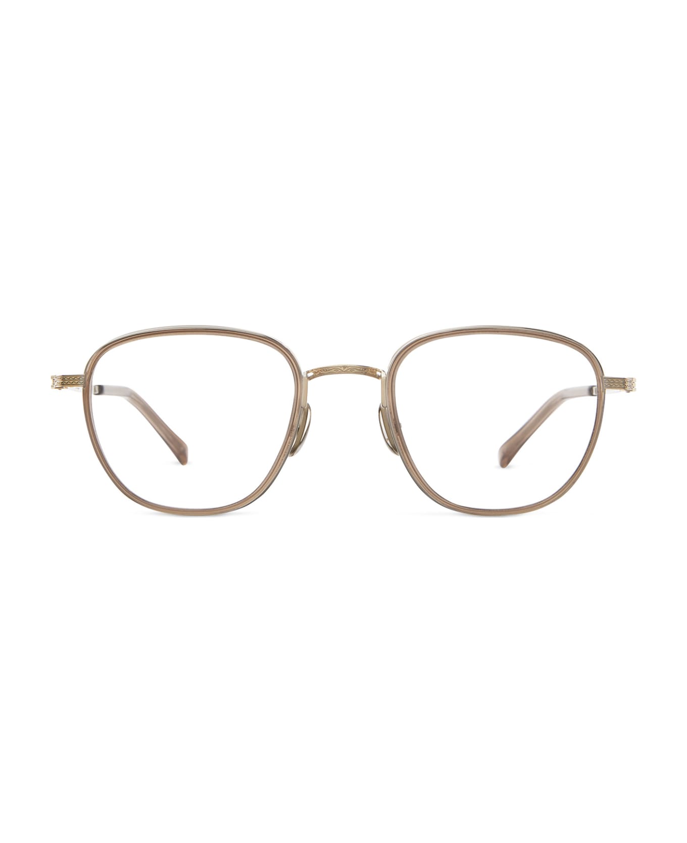 Mr. Leight Griffith Ii C Topaz-12k White Gold Glasses - Topaz-12K White Gold