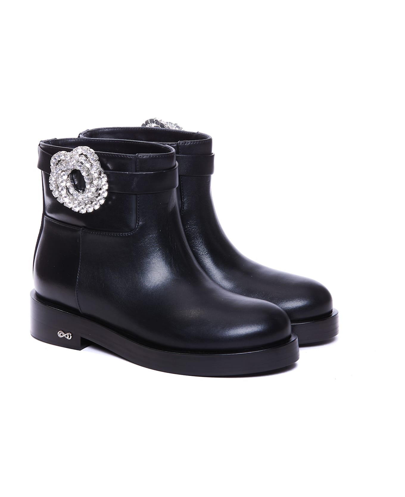 Mach & Mach Galaxy Booties - Black