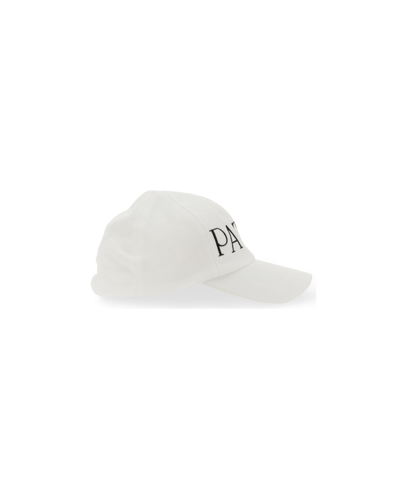 Patou Baseball Hat With Logo - WHITE