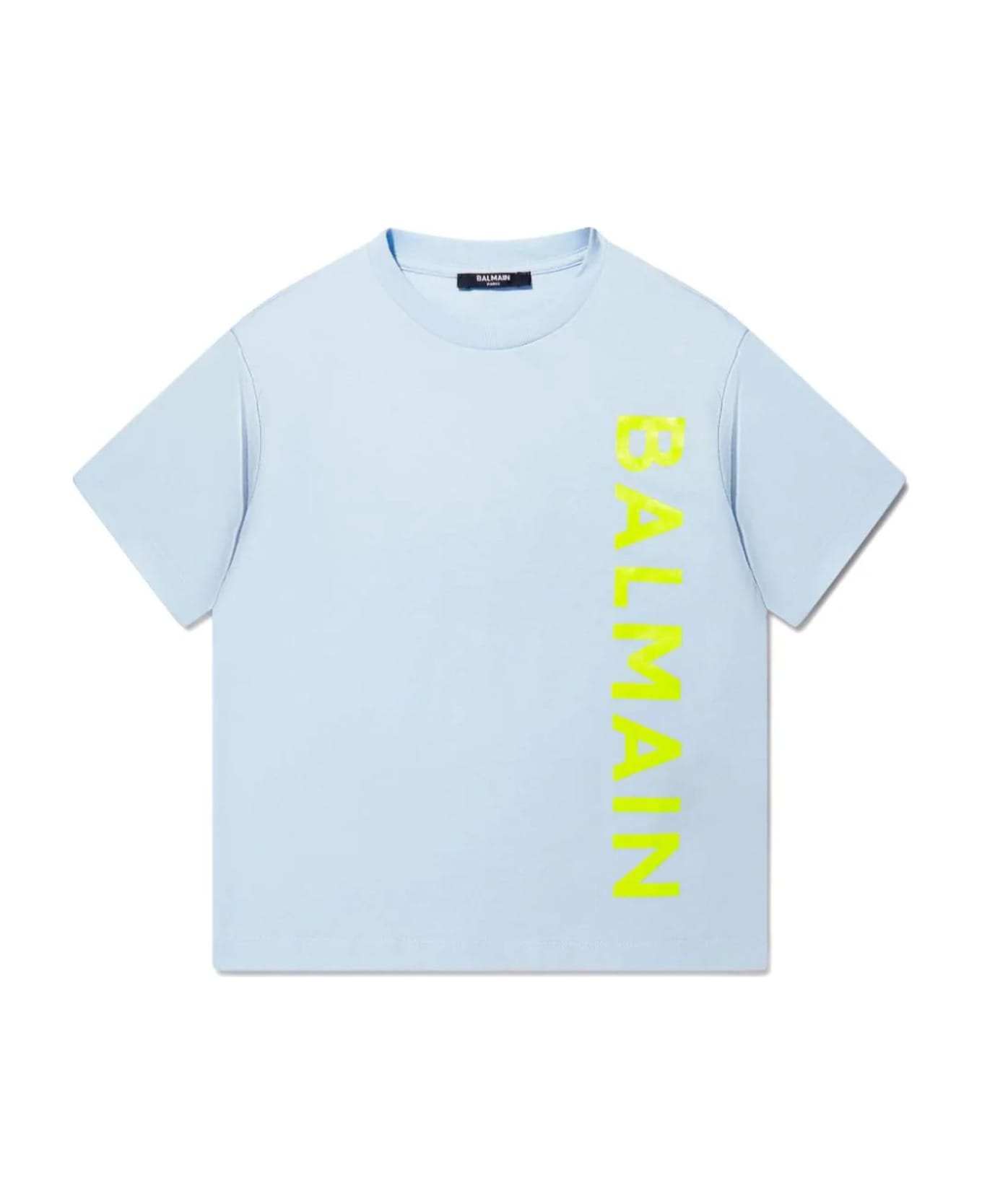 Balmain T-shirts And Polos Clear Blue - Clear Blue Tシャツ＆ポロシャツ