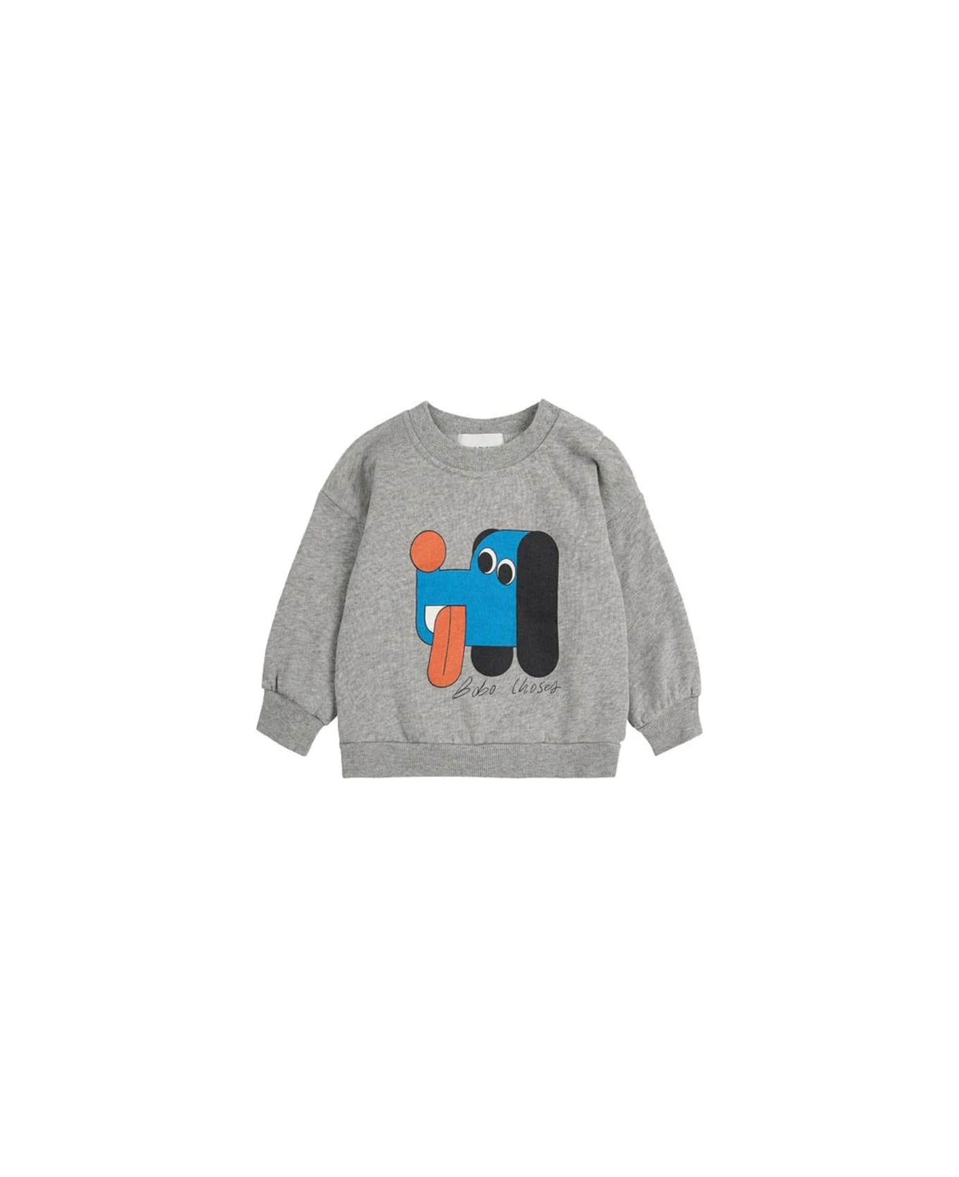 Bobo Choses "doggy" Sweater - GREY