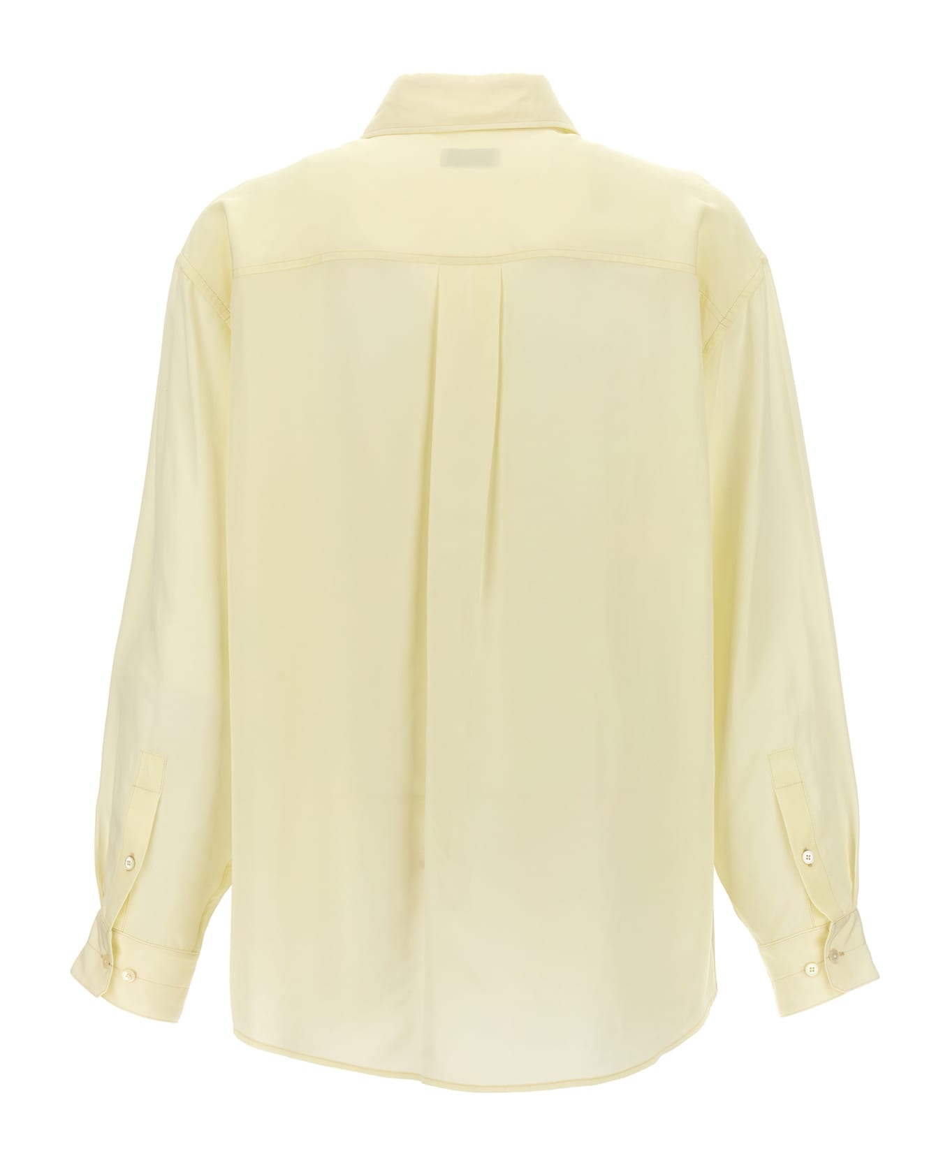 Lemaire 'double Pocket' Shirt - White
