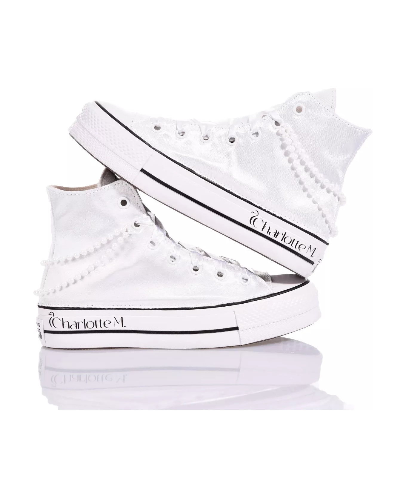 Mimanera Converse Platform Pearls By Charlotte M.