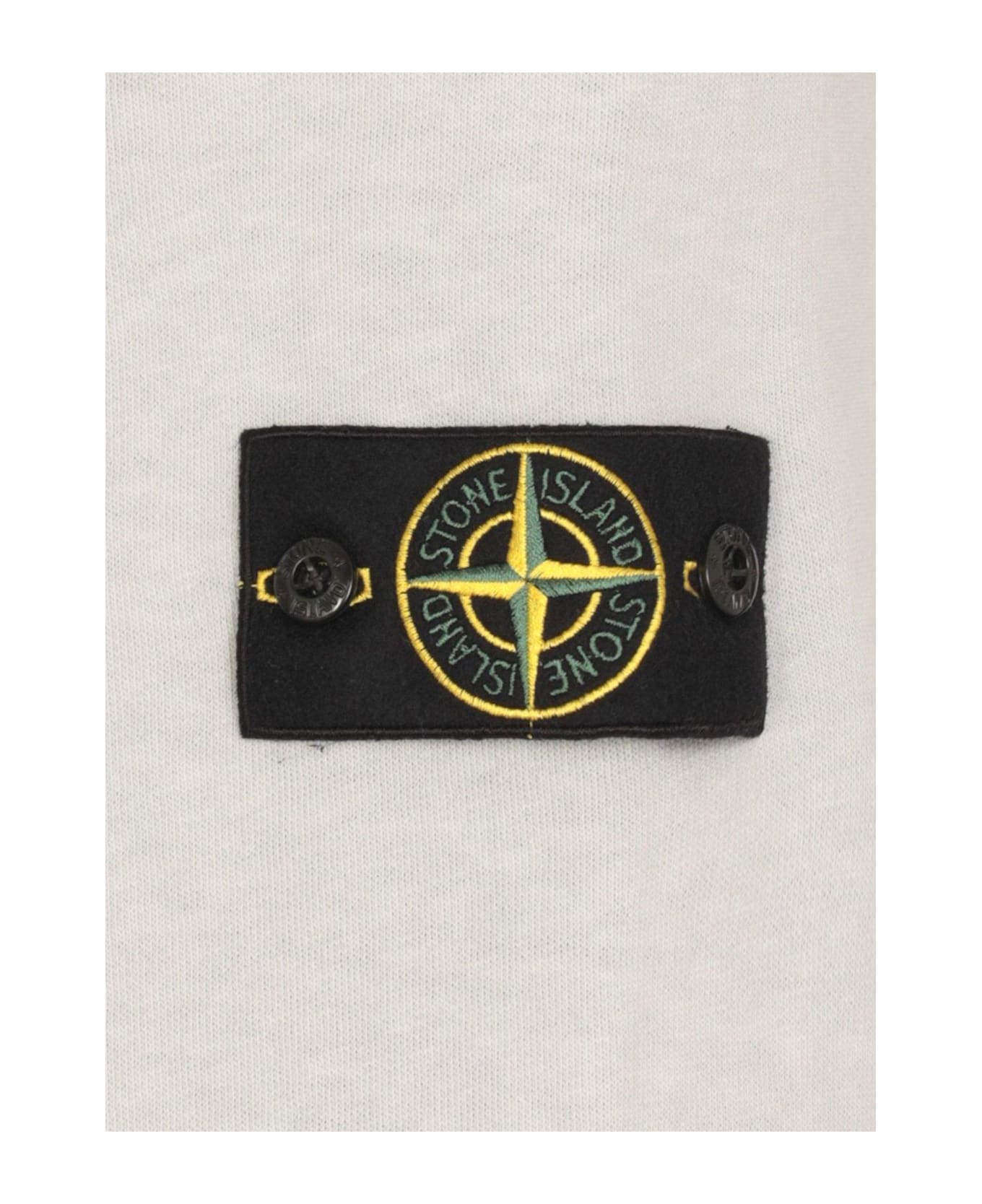 Stone Island Compass-badge Crewneck Sweatshirt - Grey ニットウェア