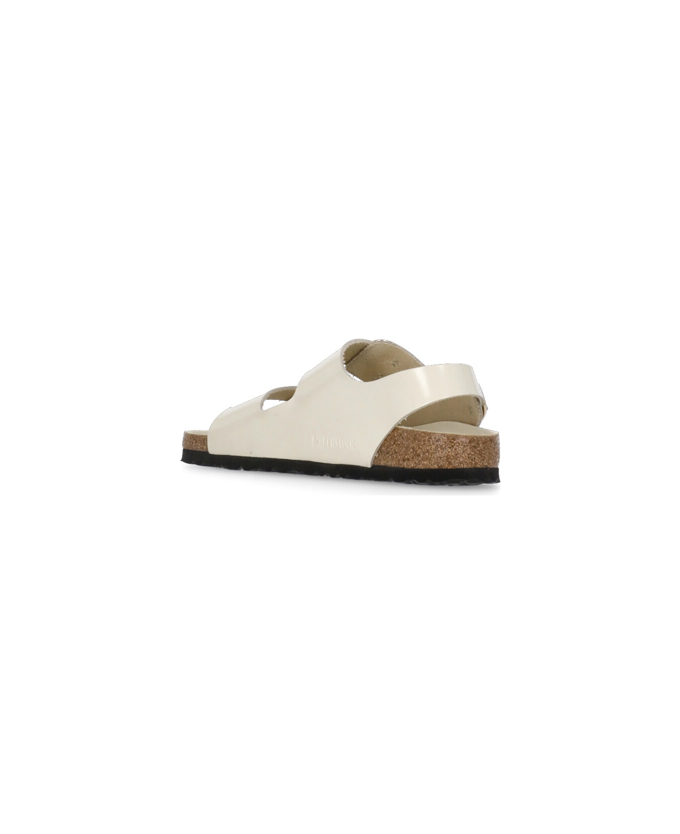 Birkenstock Milano Big Buckle Sandals - Ivory